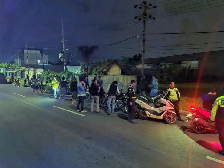 Gelar KRYD, Polres Tuban Amankan 35 Kendaraan Roda Dua Terlibat Balap Liar