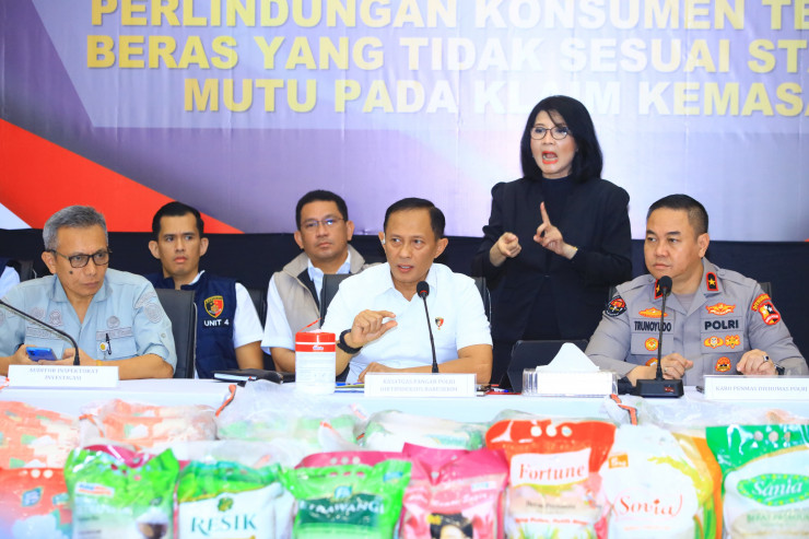 Satgas Pangan Polri Ungkap Praktik Curang Penjualan Beras, Potensi Rugikan Masyarakat Rp99,35 Triliun