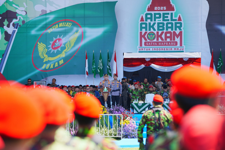 Kapolri Pimpin Apel Akbar Kokam Pemuda Muhammadiyah 2025 di Yogyakarta, Sinergi Wujudkan Ketahanan Pangan