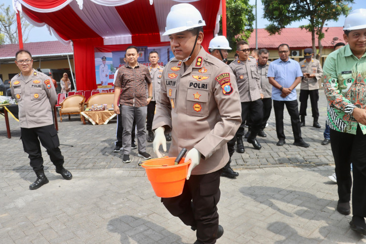 Tingkatkan Layanan Publik Polres Probolinggo Bangun Gedung Satreskrim