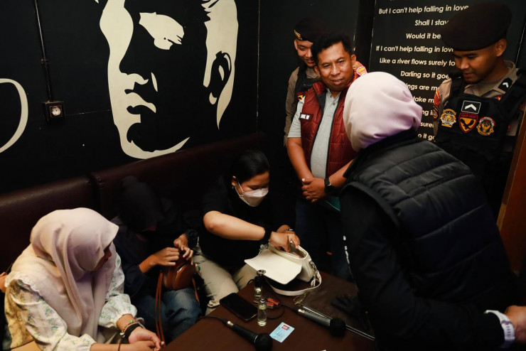 Jelang Nataru Polres Jember Gelar Razia Tempat Hiburan Malam