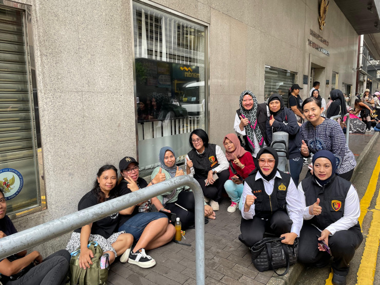 Dir PPA PPO Bareskrim Polri Menyapa PMI di Hong Kong, Serap Aspirasi dan Perkuat Edukasi.