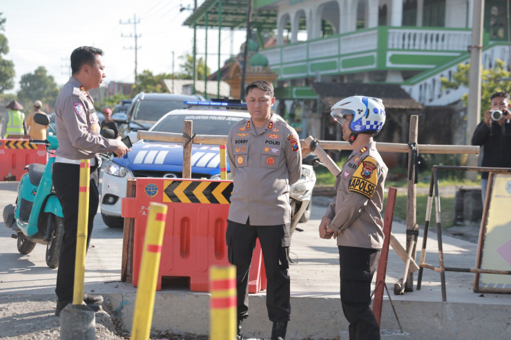 Cegah Laka Lantas, Kapolres Jember Lakukan Mitigasi Jalur Selatan