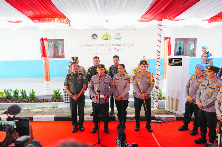 Kapolri Resmikan SPPG Polres Jembrana, Komitmen Sukseskan Program MBG