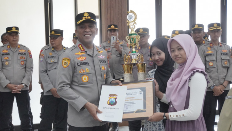 Perlombaan Pelajar Kamtibmas Piala Kapolresta Sidoarjo Tahun 2025 Resmi Ditutup