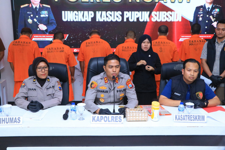 Polres Ngawi Berhasil Ungkap Upaya Penjualan Ilegal 17,8 Ton Pupuk Bersubsidi